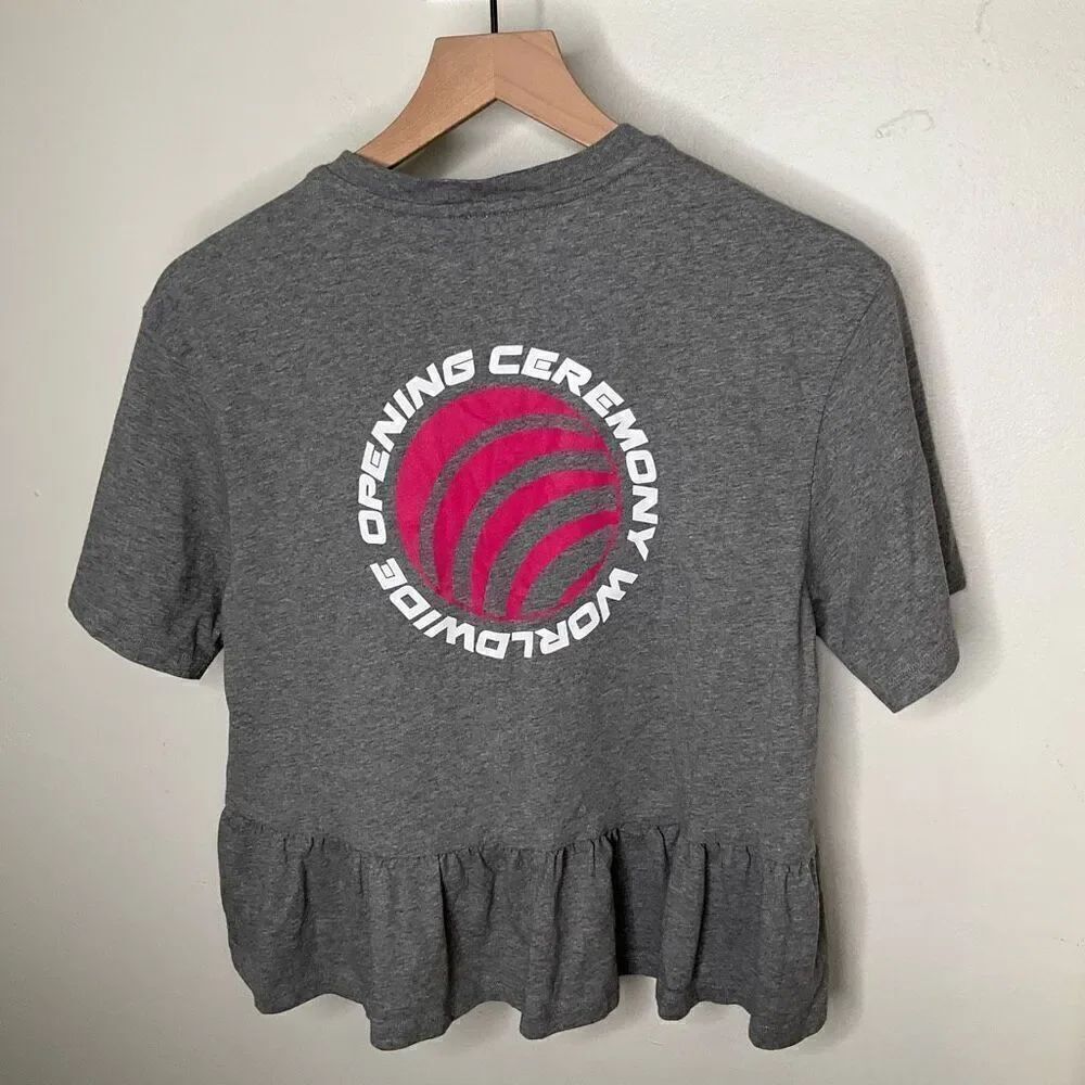 Opening Ceremony Ruffle T-Shirt - Picture 2 of 3
